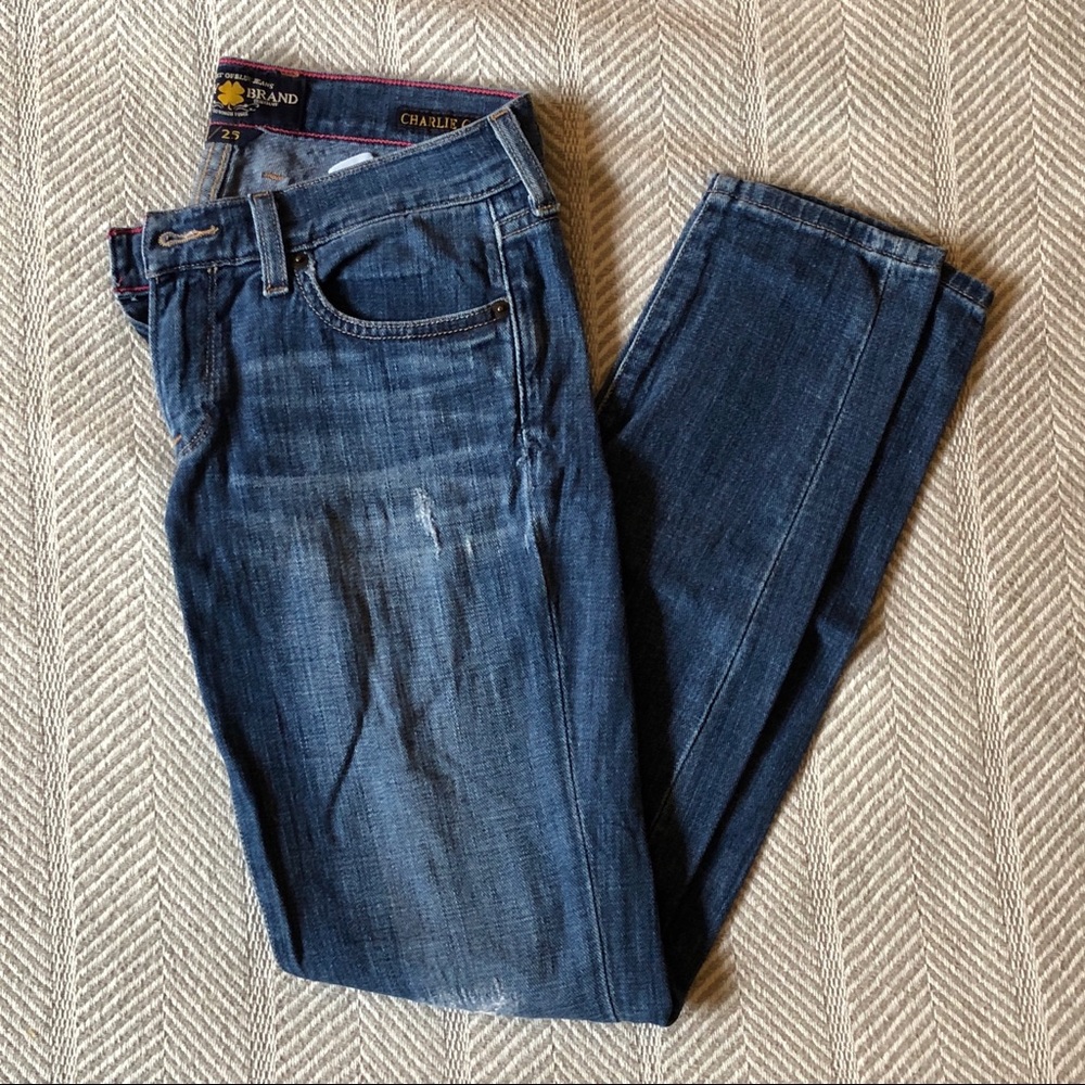 Lucky Distressed Skinny Jeans